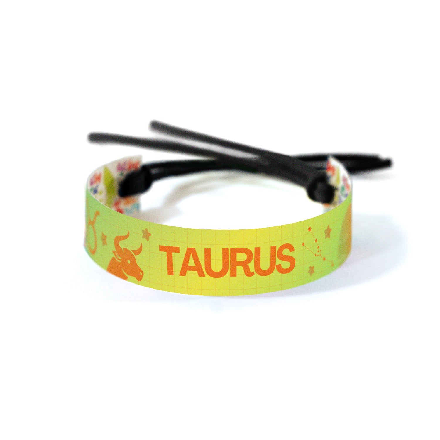 Astrology band showcasing the Taurus zodiac symbol and constellation, with a serene gradient that reflects the calm and grounded nature of Taurus.